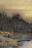 Sunrise At The Blind Fine Art Print