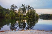 Sunset At Lake Graham 1 Fine Art Print