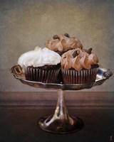 Cupcake Trio Fine Art Print