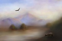 Morning At The Mountain Fine Art Print