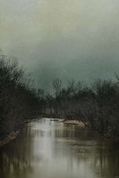 Cold Day At The River Fine Art Print