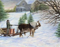 At Home on the Farm Fine Art Print