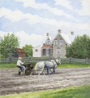 Springtime on the Farm Fine Art Print