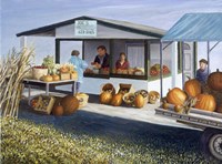 Joe's Vegetable Stand Fine Art Print