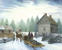 The Homesteaders Fine Art Print