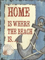 Home - Where the Beach Is Fine Art Print
