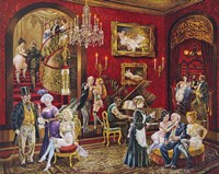 The Bordello Fine Art Print