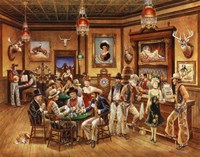 Western Saloon Fine Art Print