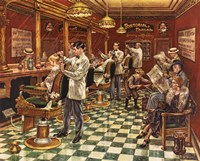 Tonsorial Parlor Fine Art Print