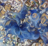 Iris Swirl Fine Art Print