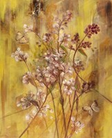 Golden Butterfly Field II Fine Art Print