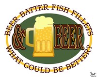 Beer Batter Fish Fillets Fine Art Print