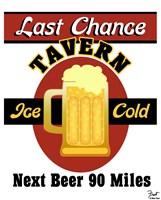 Last Chance Tavern Fine Art Print