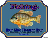 Fishing Hour After Hour Fine Art Print