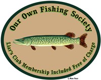 Fishing Society Liars Club Fine Art Print
