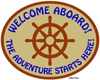 Welcome Aboard Adventure Fine Art Print