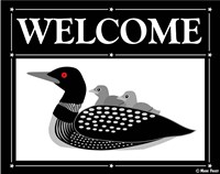 Welcome Loon Fine Art Print