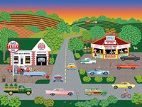 Edge Of Town Fine Art Print