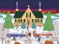 Christmas Eve At Gramma's Fine Art Print