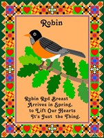 Robin Quilt Fine Art Print