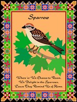 Sparrow Quilt Fine Art Print