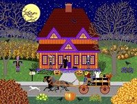 Pumpkin House Fine Art Print