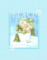 Snowman Joy Fine Art Print