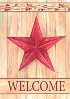 Barn Star Welcome Fine Art Print