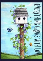 Everything Grows With Love Fine Art Print