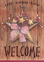 Country Star Welcome Fine Art Print