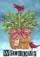 Cardinal Welcome Joy Fine Art Print