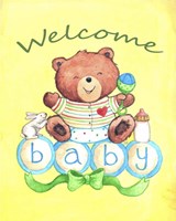 Baby Bear Welcome Fine Art Print