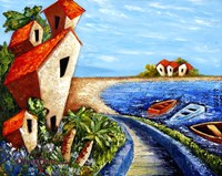 Ocean Village Fine Art Print