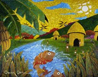 Village Fine Art Print