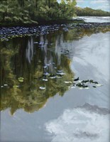 Lake and Lily Pads Fine Art Print