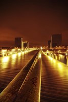 Lit Bridge Fine Art Print