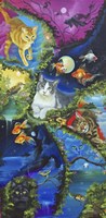 Cat Dreaming Fine Art Print