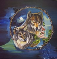 Magical Wolves Fine Art Print