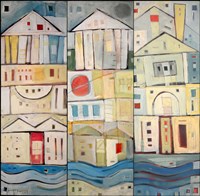 Rowhouses Fine Art Print