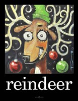 Reindeer Poster Fine Art Print