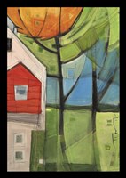 House In Trees Fine Art Print