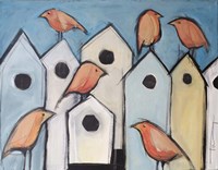 Bird Condos Fine Art Print