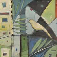 Yellow Bird 2 Fine Art Print