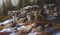 Hunters Of Dusk Fine Art Print