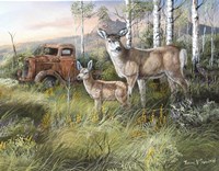 On The Old Road Fine Art Print