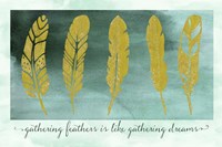 Gathering Feathers Fine Art Print