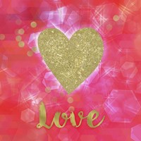 Glitter Love Fine Art Print