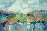 Abstract Lakeside Fine Art Print