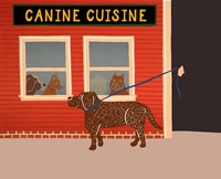 Canine Cusine Choc Fine Art Print