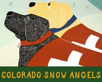 Colorado Snow Angels Fine Art Print